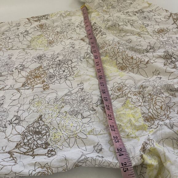 Vintage Sean John Linen Shirt Floral Casual Travel Beach Mens Button Down‎ 2XL - Picture 8 of 9